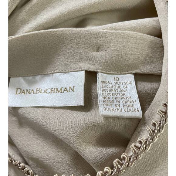 Vintage Dana Buchman Silk Blouse - Picture 7 of 7